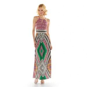 London Times Maxi Dress - Size 8